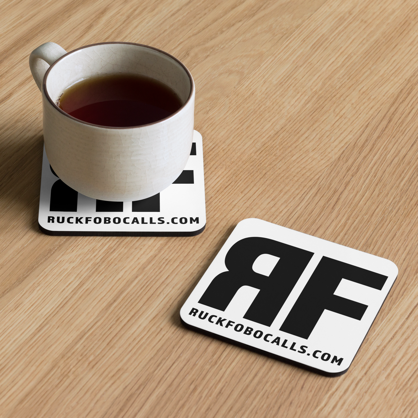 RF Cork-back coaster