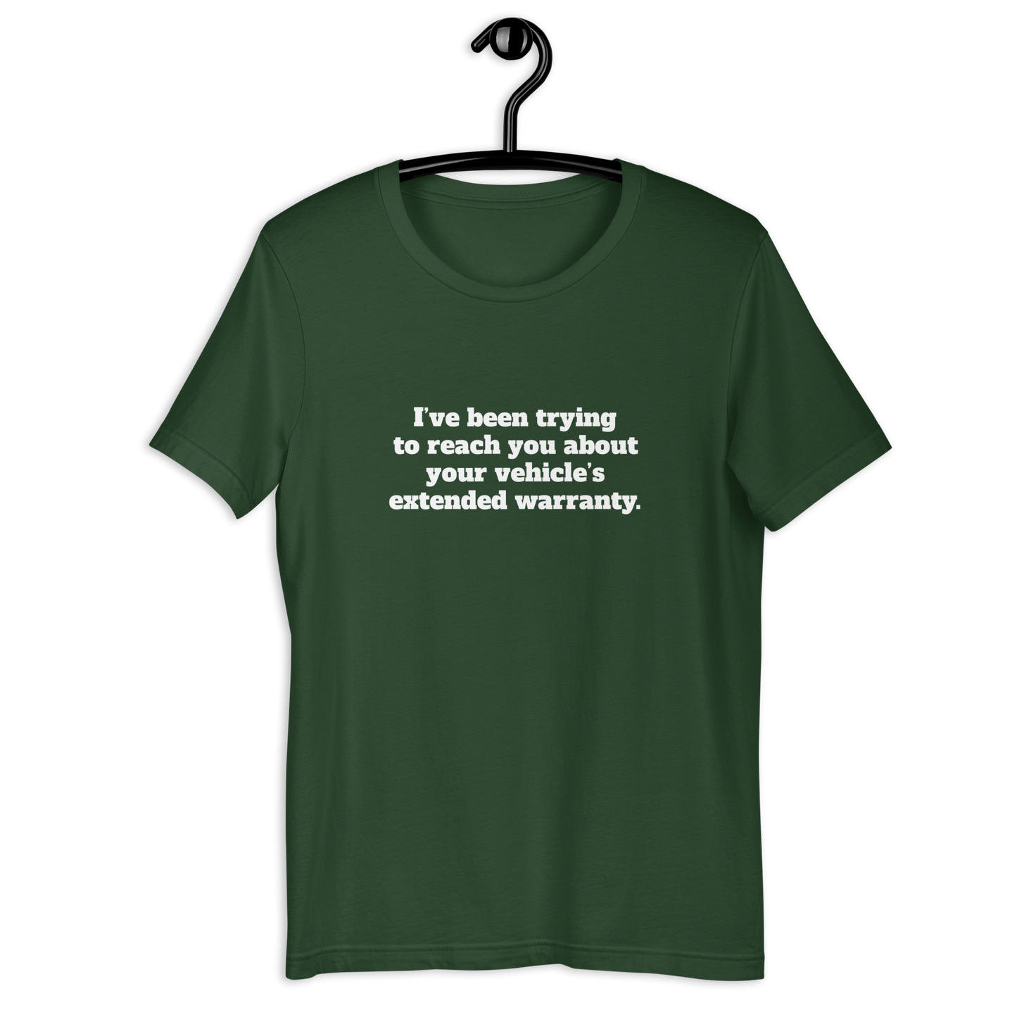 Warranty t-shirt