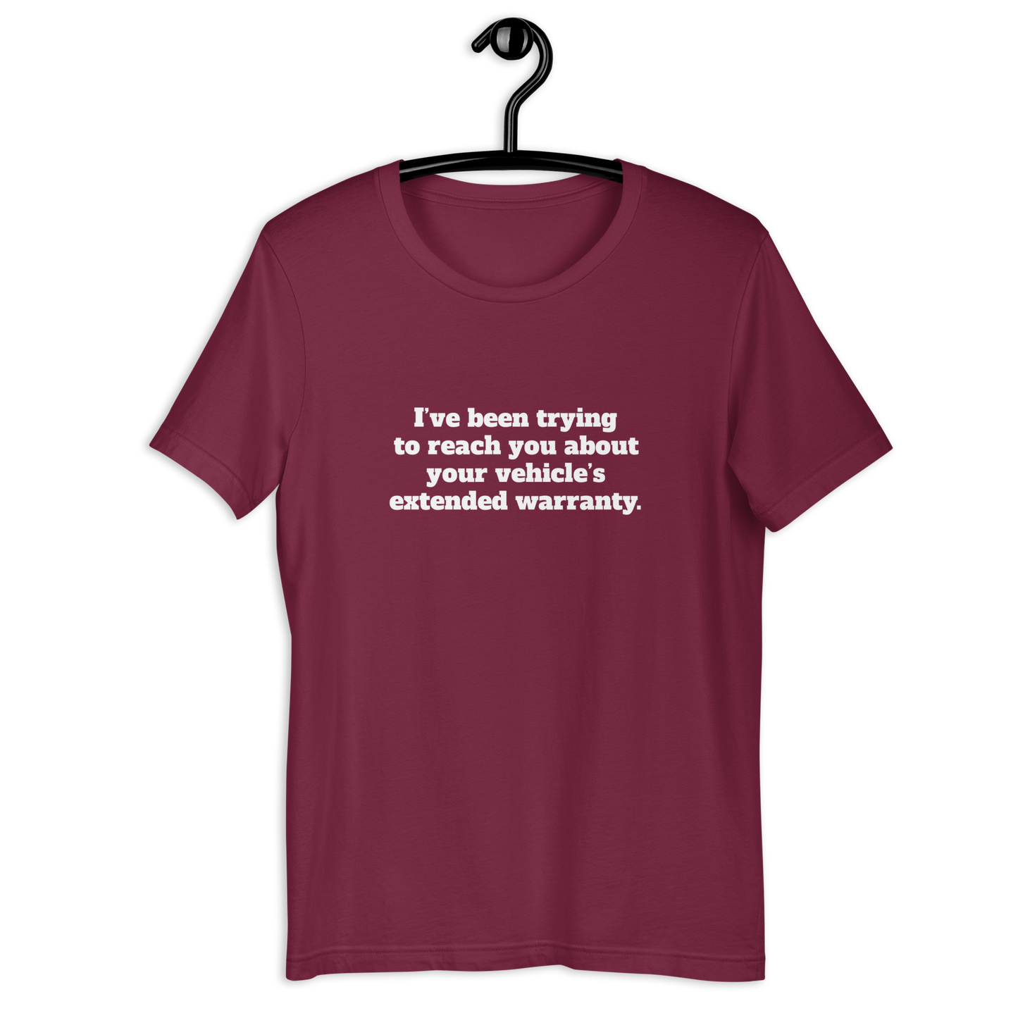 Warranty t-shirt