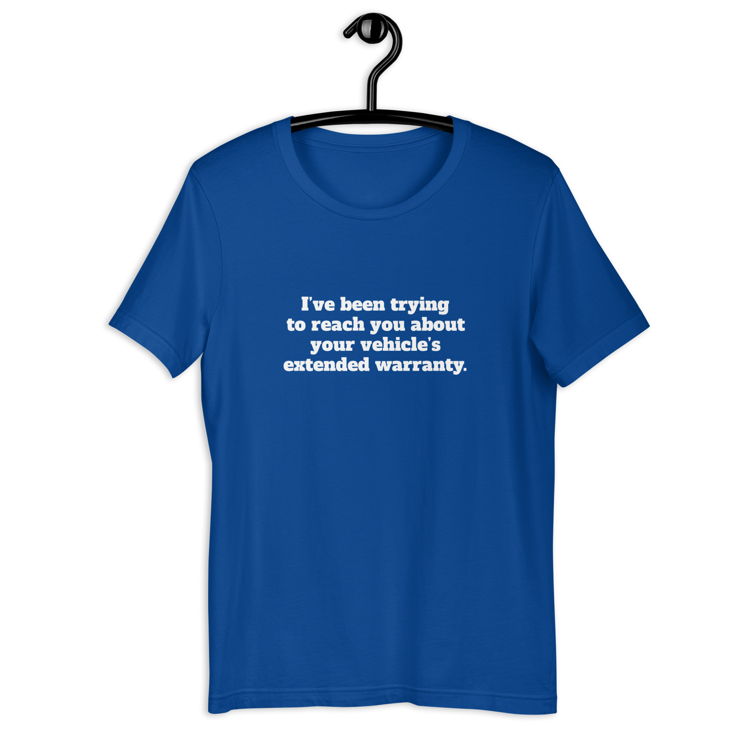 Warranty t-shirt