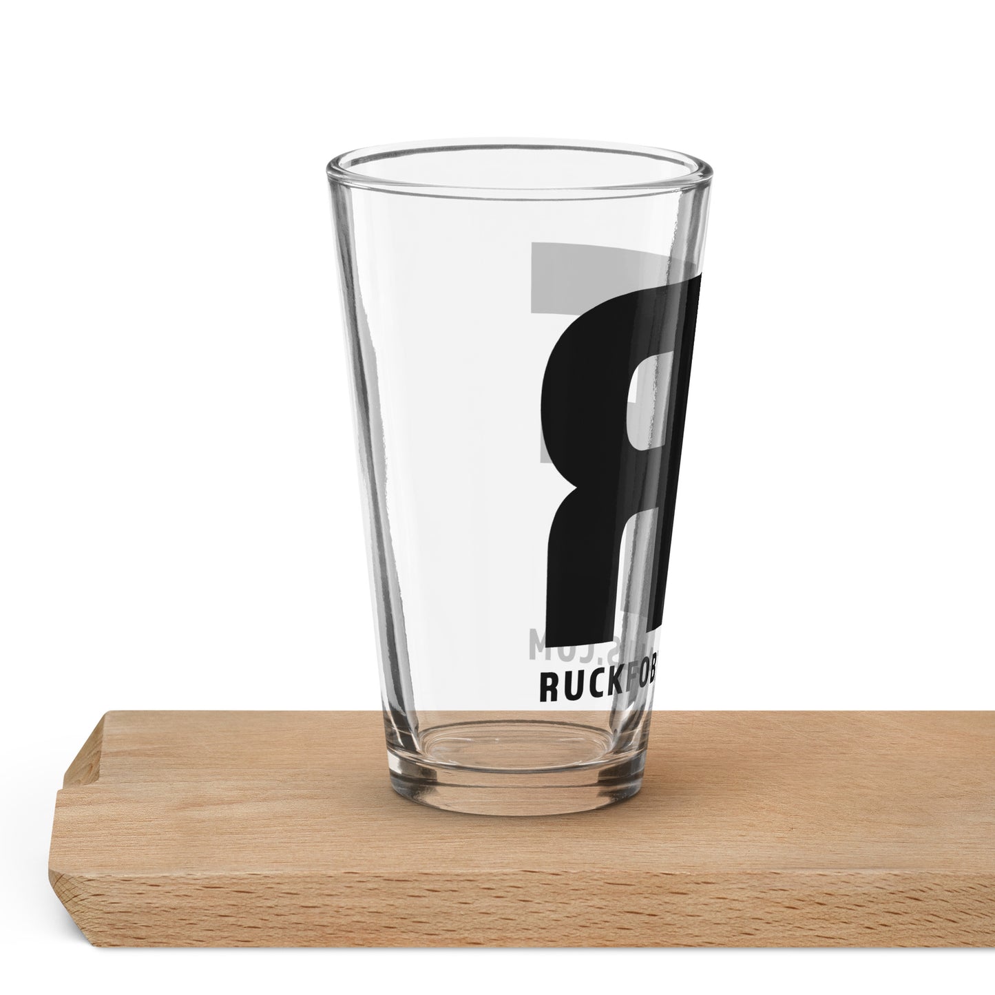 RF pint glass (black)